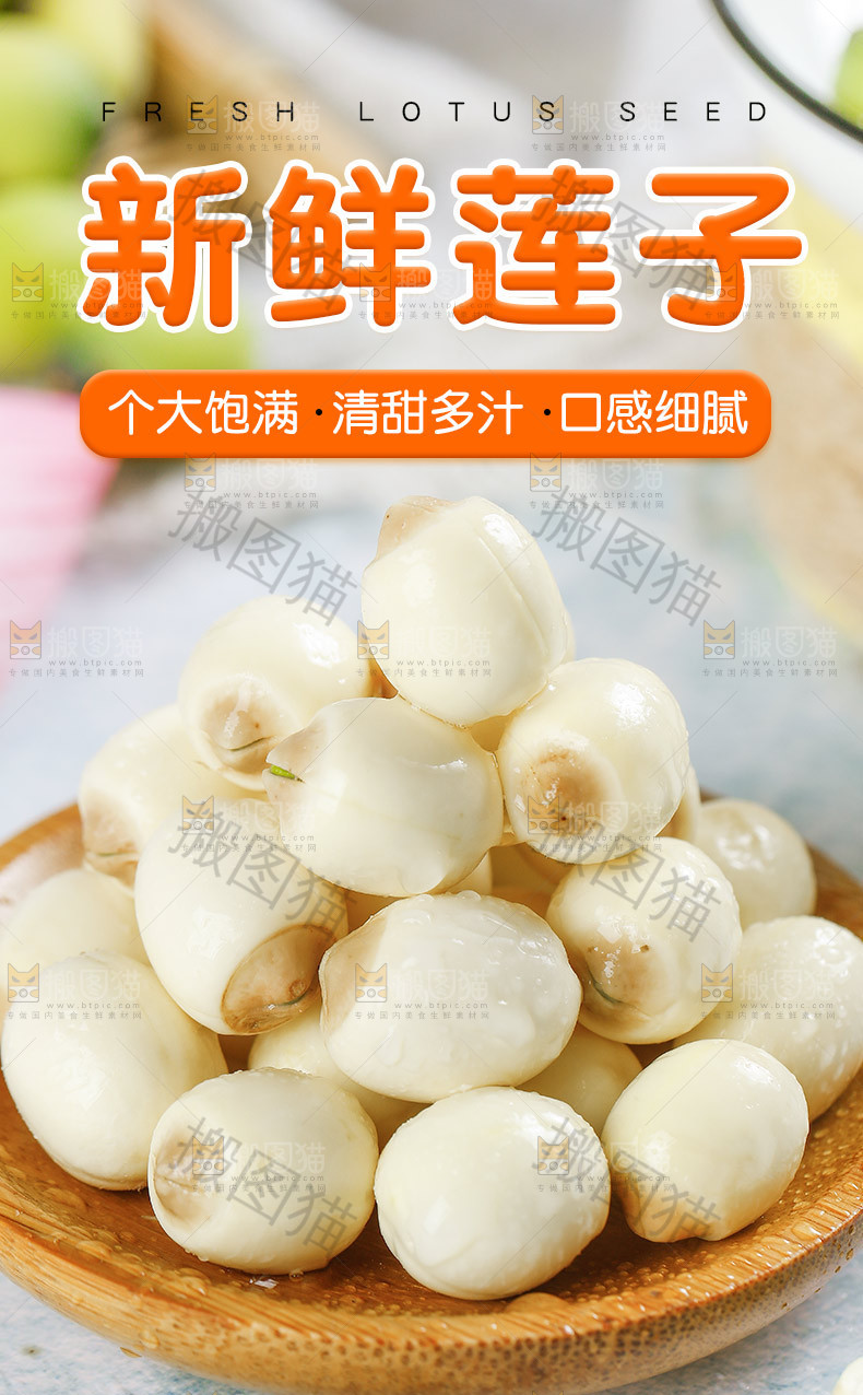 新鲜莲子
