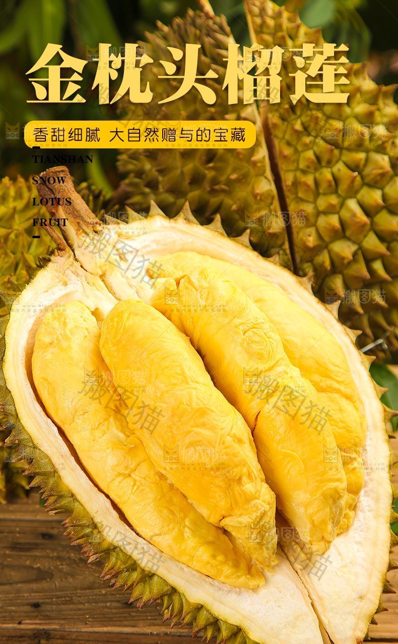 金枕头榴莲详情