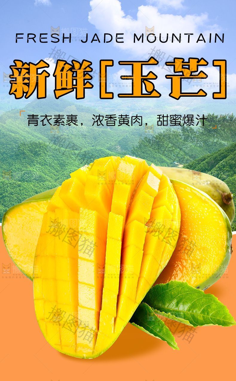 玉芒详情页设计