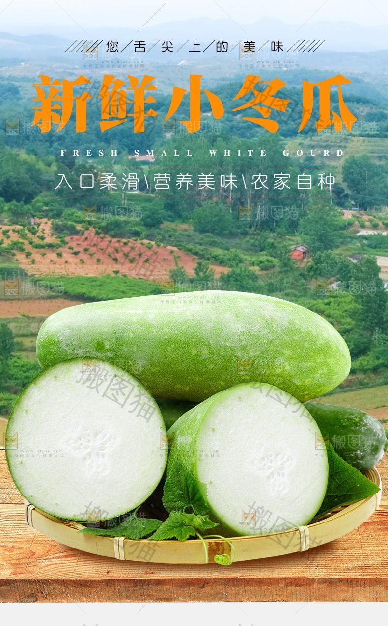 小冬瓜详情页设计