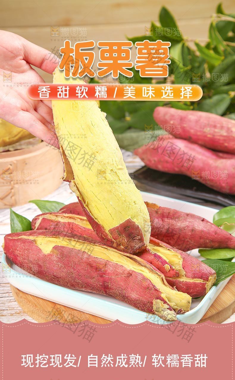 板栗薯详情页设计
