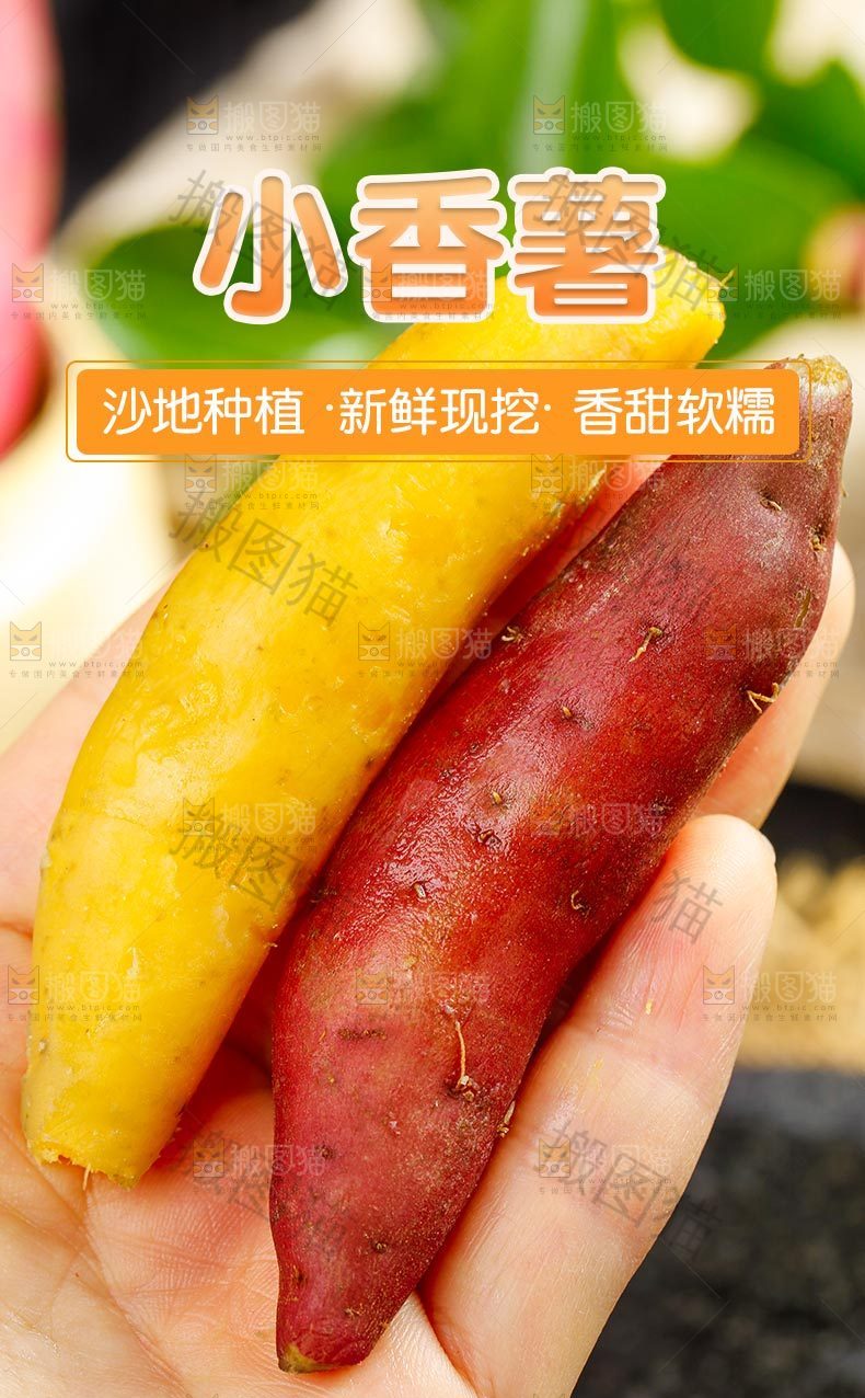 手指小香薯详情页