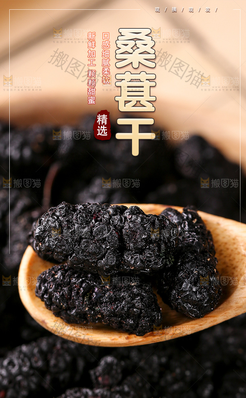 桑葚干详情页