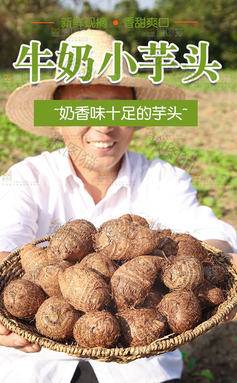 牛奶小芋头详情页