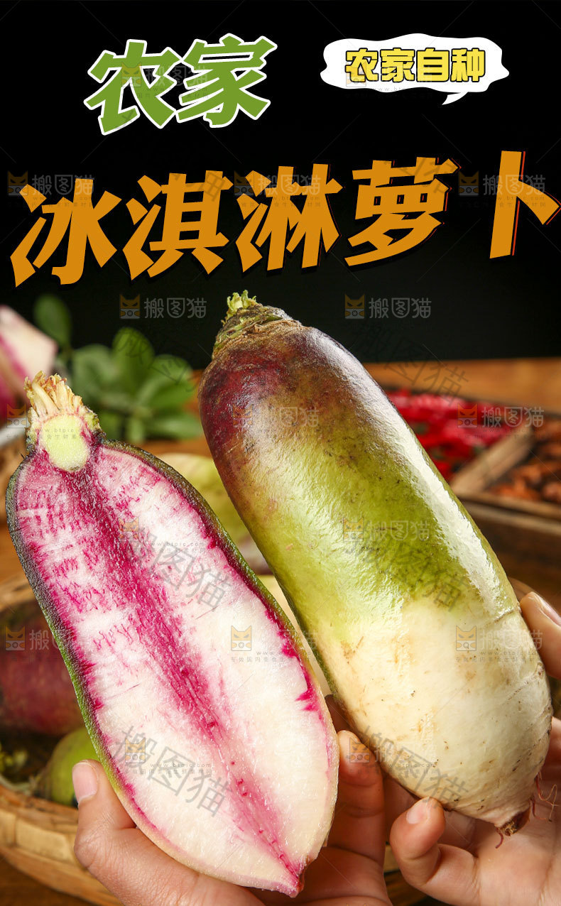 冰淇淋萝卜详情