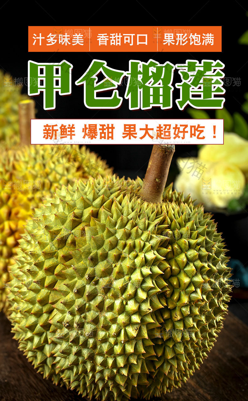 甲仑榴莲详情
