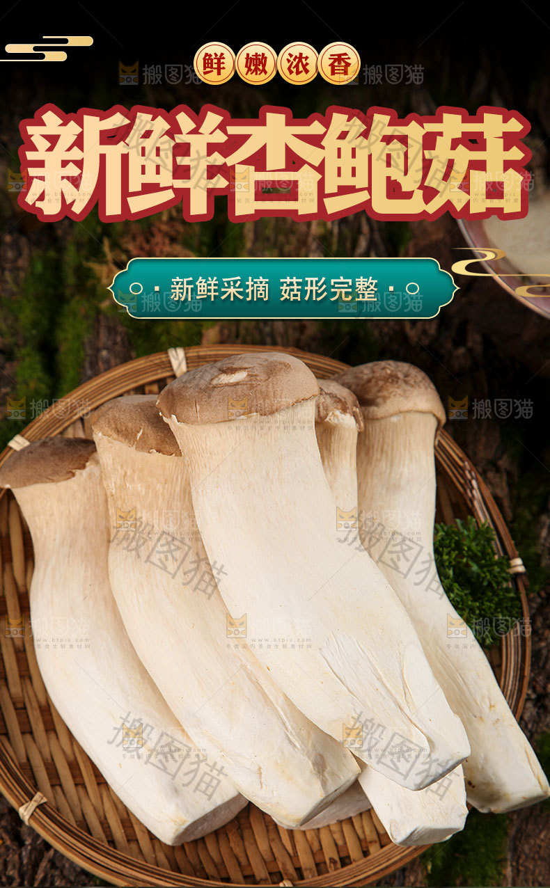 杏鲍菇详情页