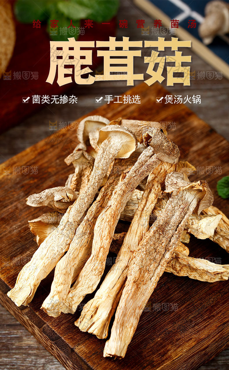 鹿茸菇详情页