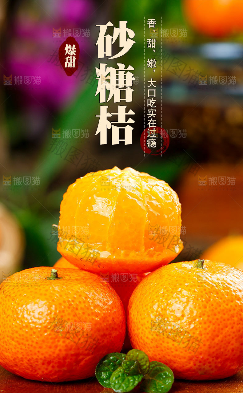 砂糖桔详情页