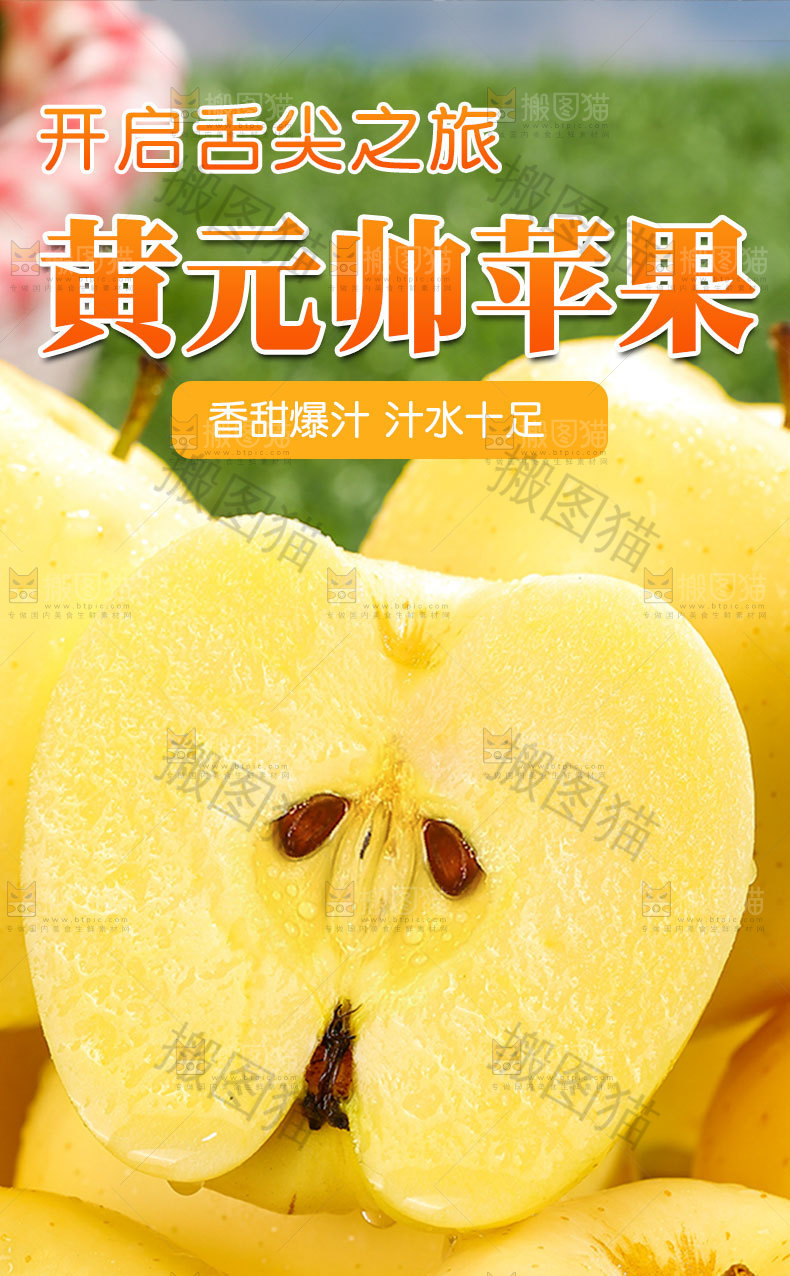 黄元帅苹果详情