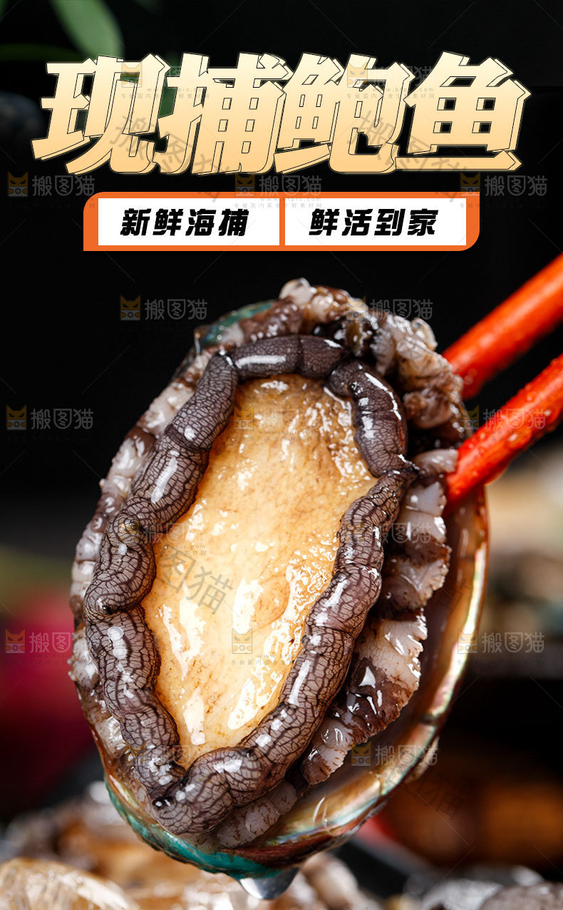 现捕鲍鱼详情页