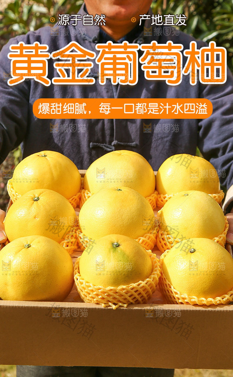 葡萄柚详情页