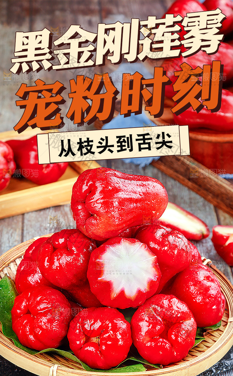 黑金刚莲雾详情页