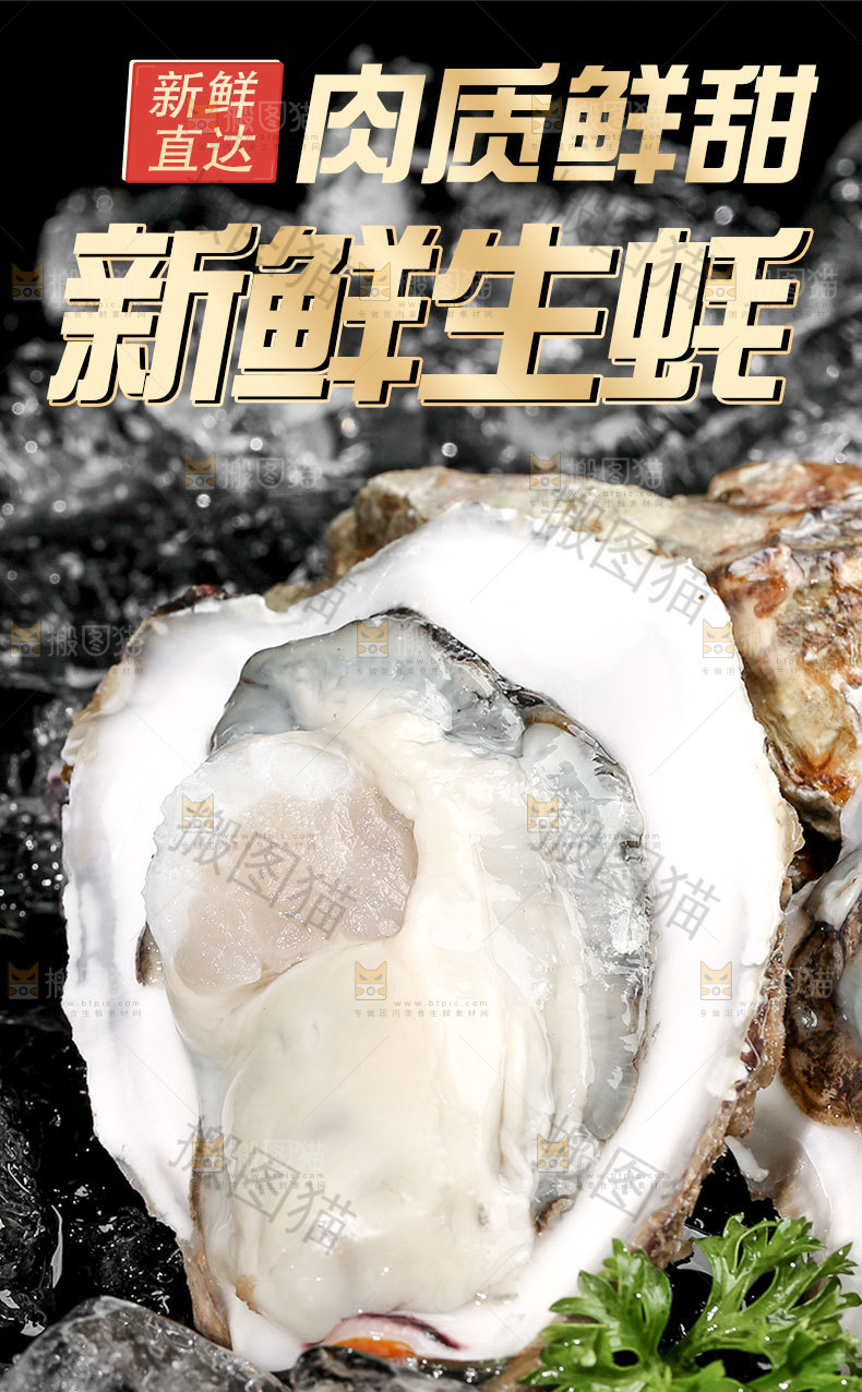 乳山生蚝详情页