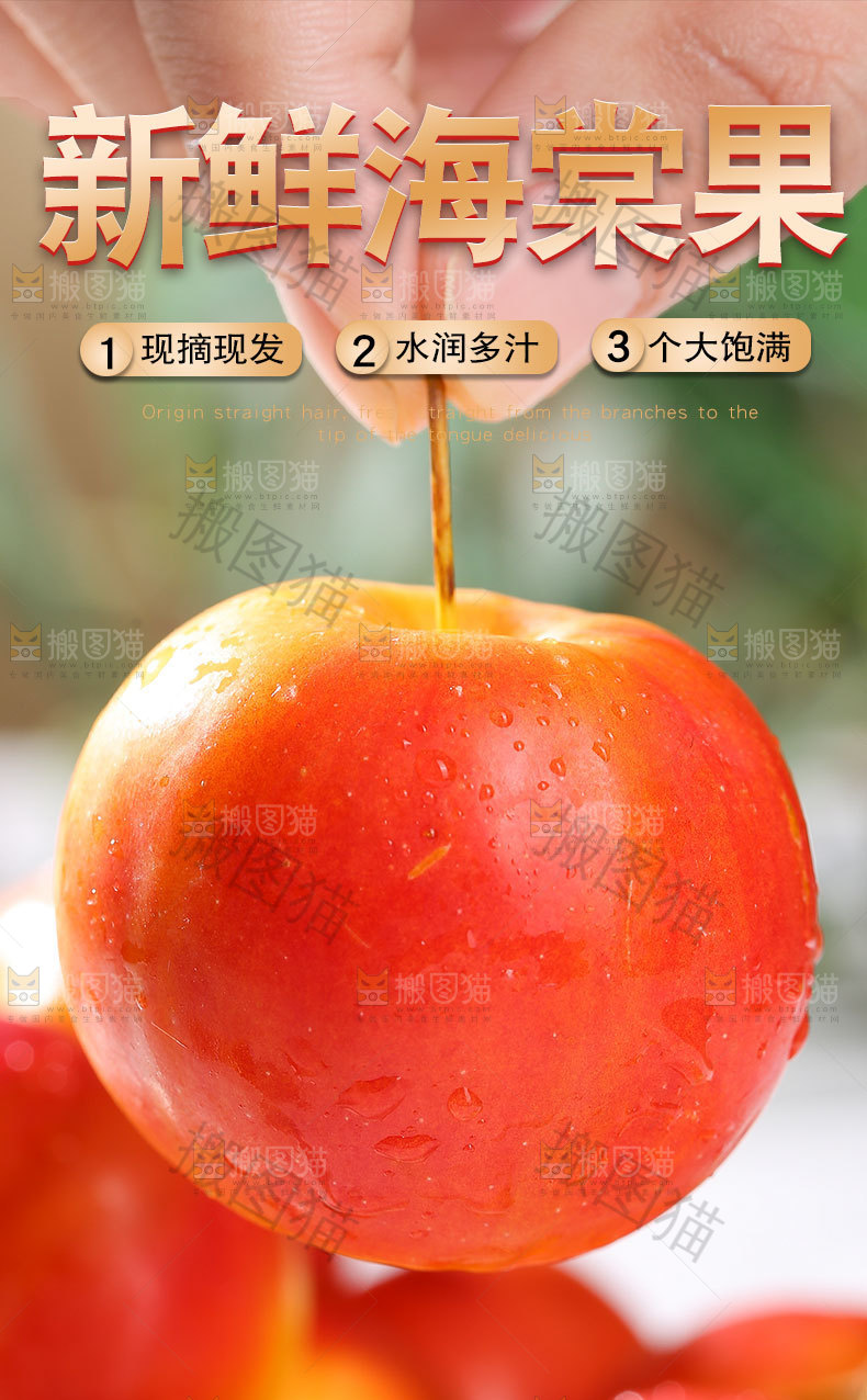 海棠果详情页