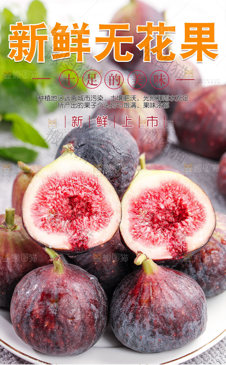 无花果详情页设计