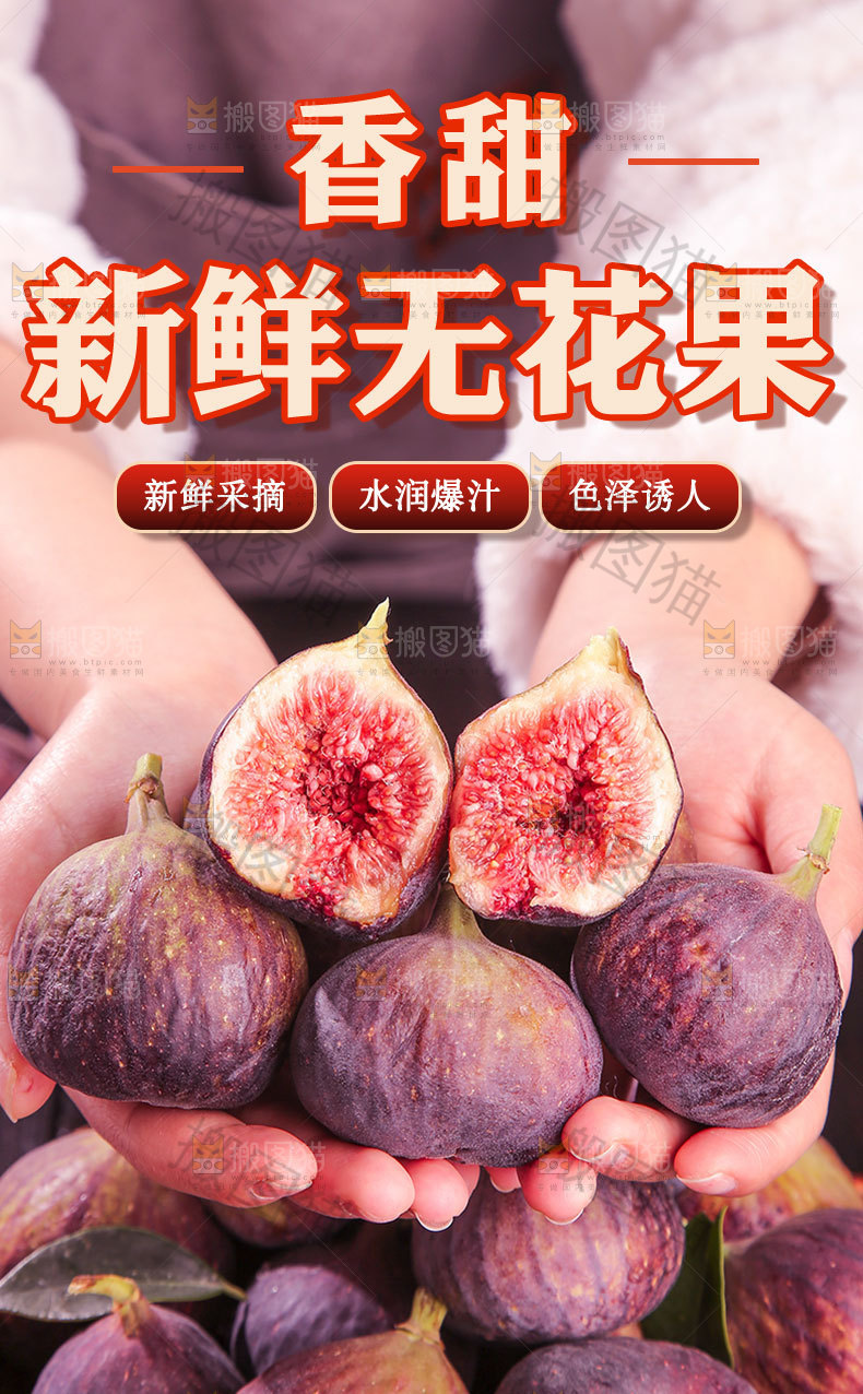 新鲜无花果详情页