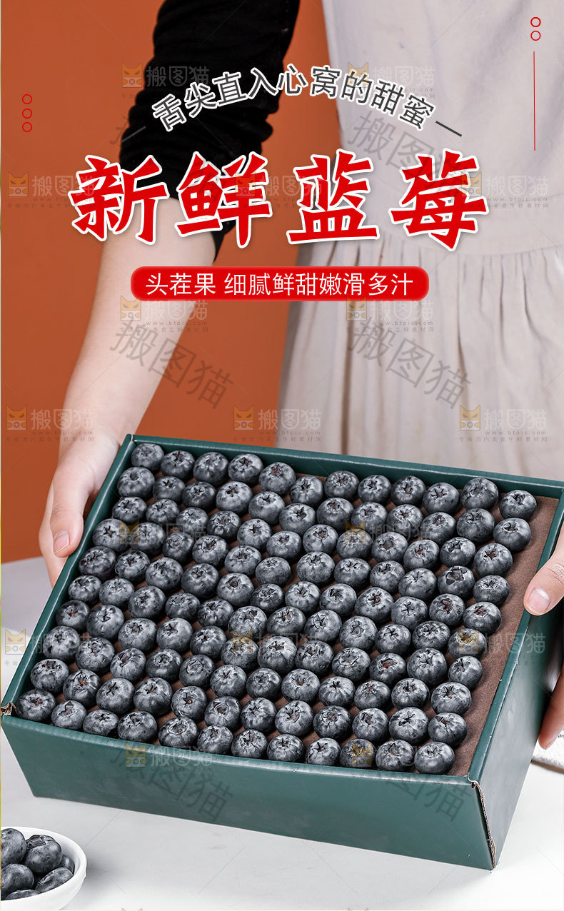 蓝莓详情页