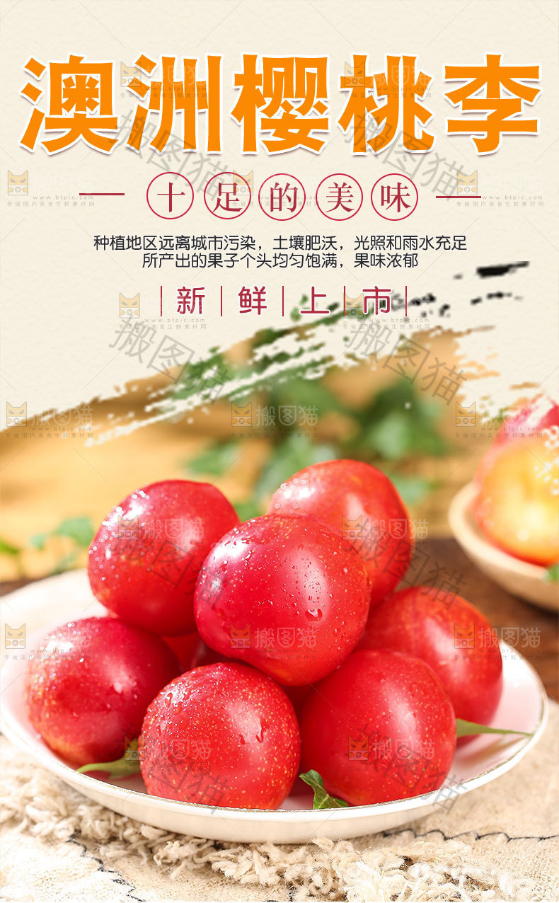 樱桃李详情页