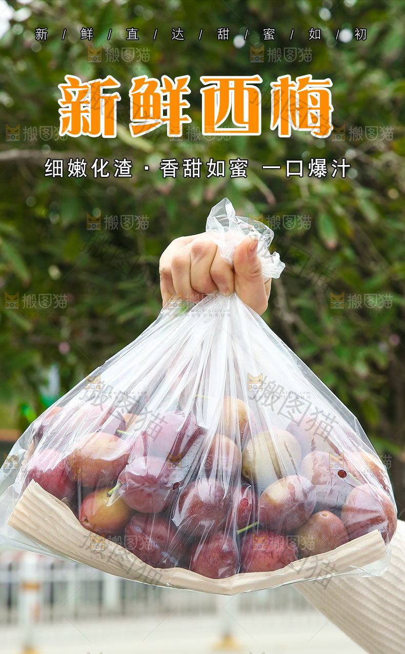 新鲜西梅详情页