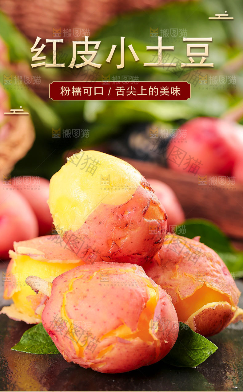 红皮土豆详情页