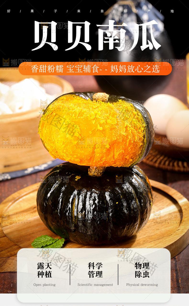 贝贝南瓜详情页