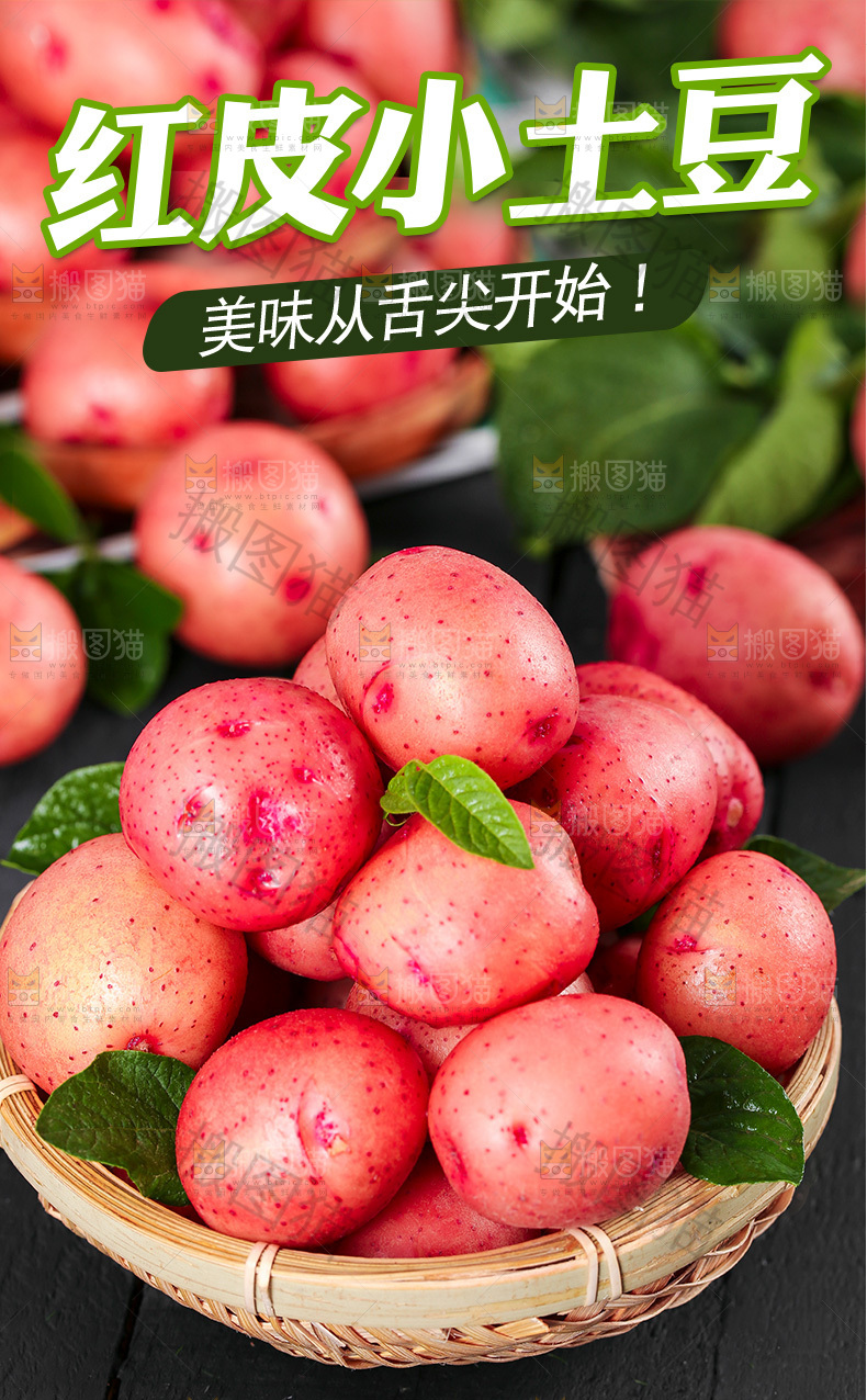 红皮小土豆详情页
