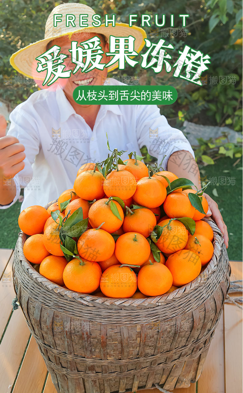 爱媛果冻橙详情页