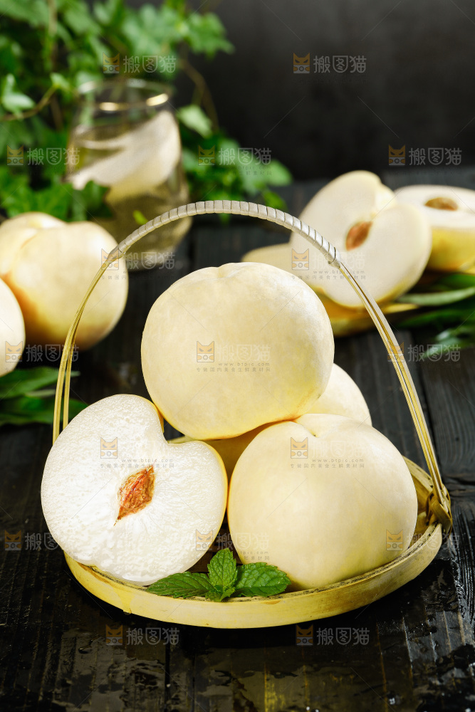 蒙阴白桃