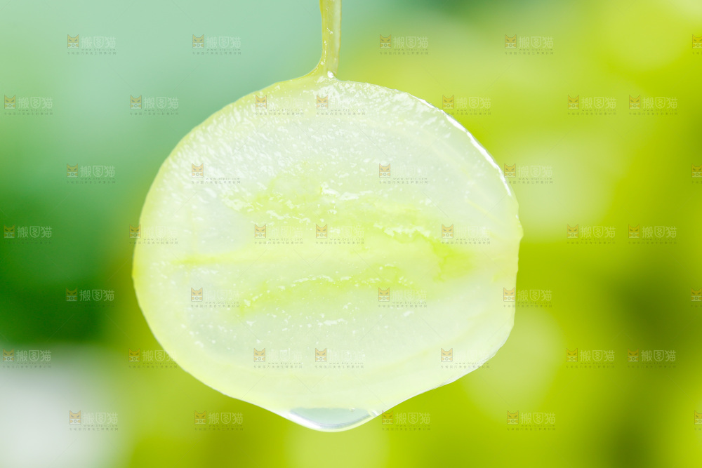 手上拿着无籽青提