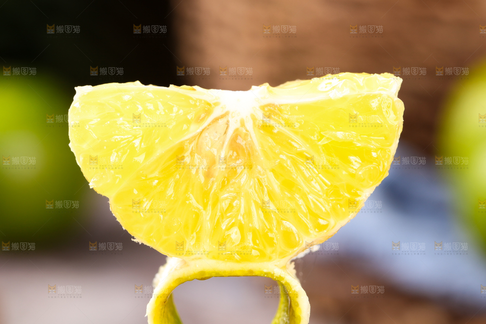 一块皇帝柑果肉