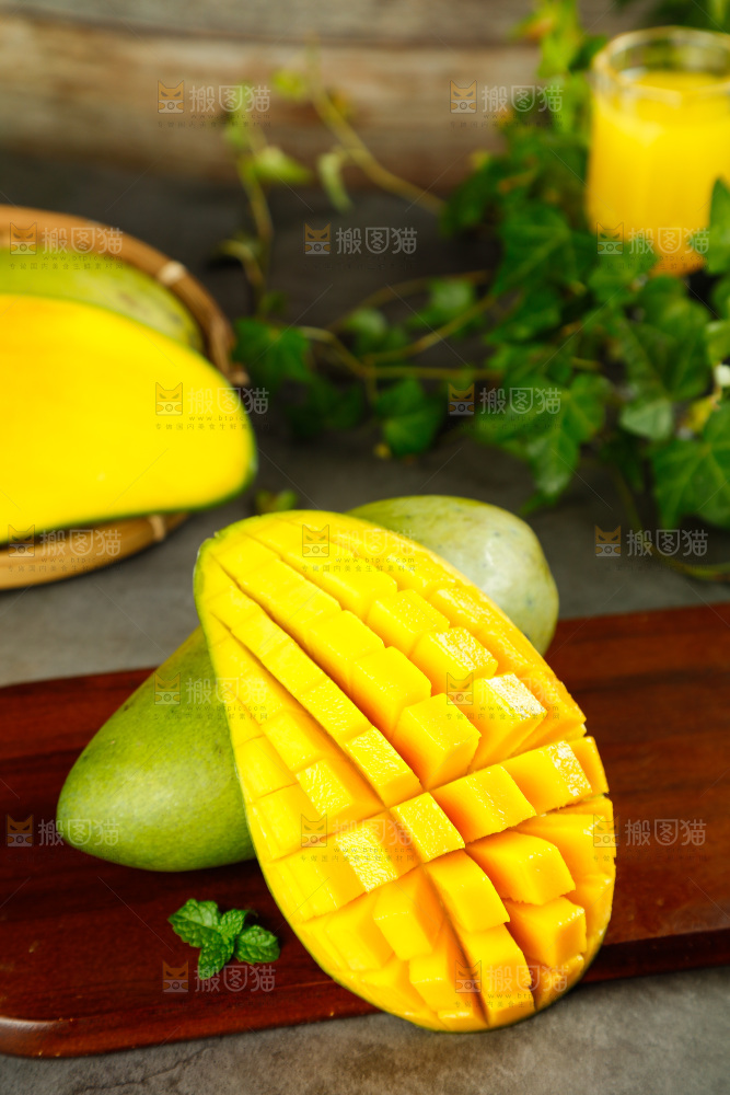 木板上的越南甜心芒