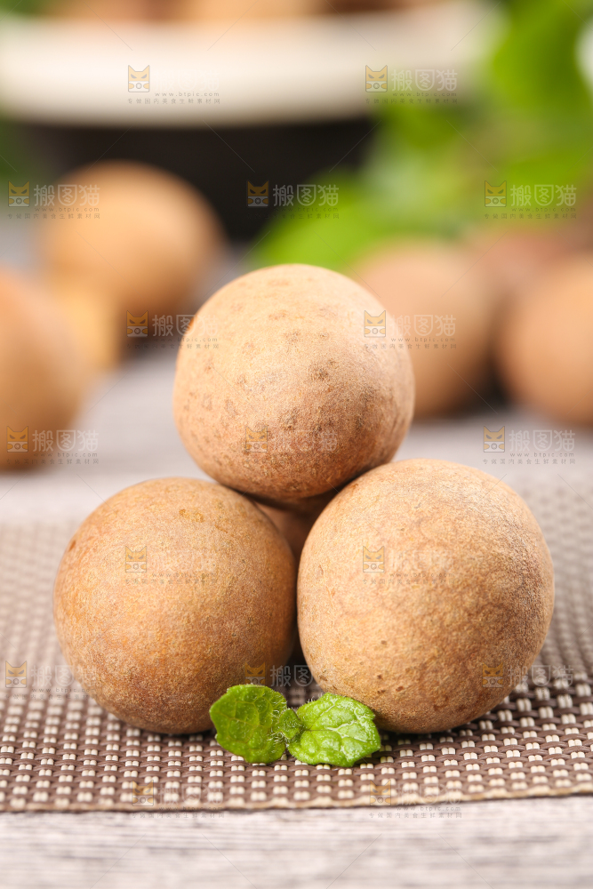 格子底上的莆田干桂圆