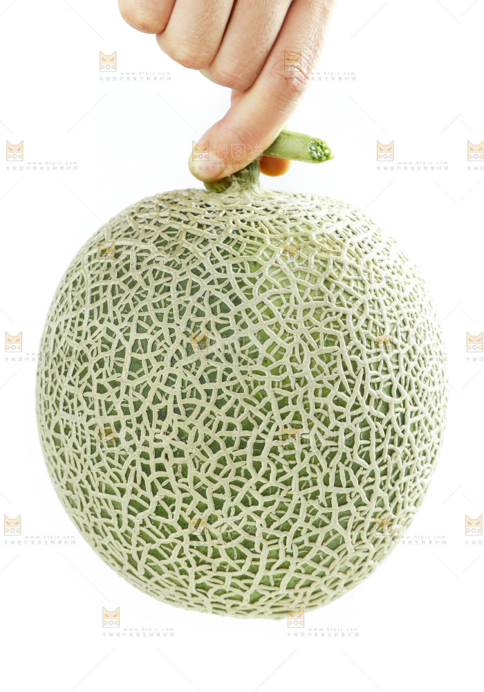 手拿玫珑瓜