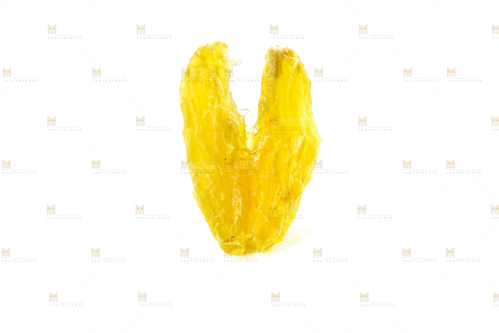 白底上的吐鲁番葡萄干