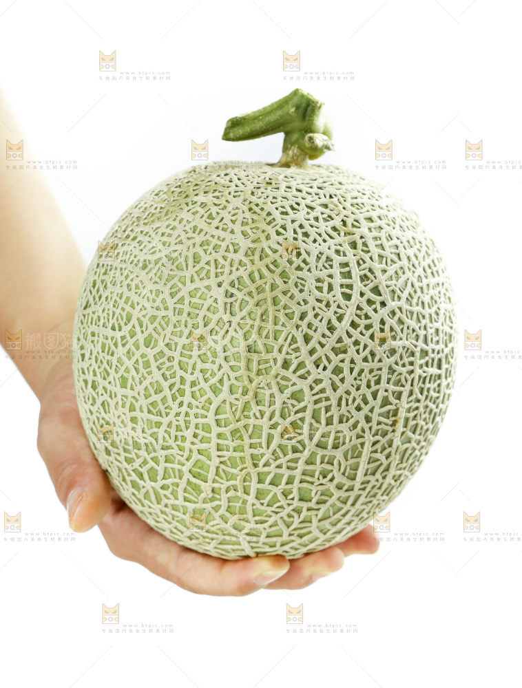 手拿玫珑瓜