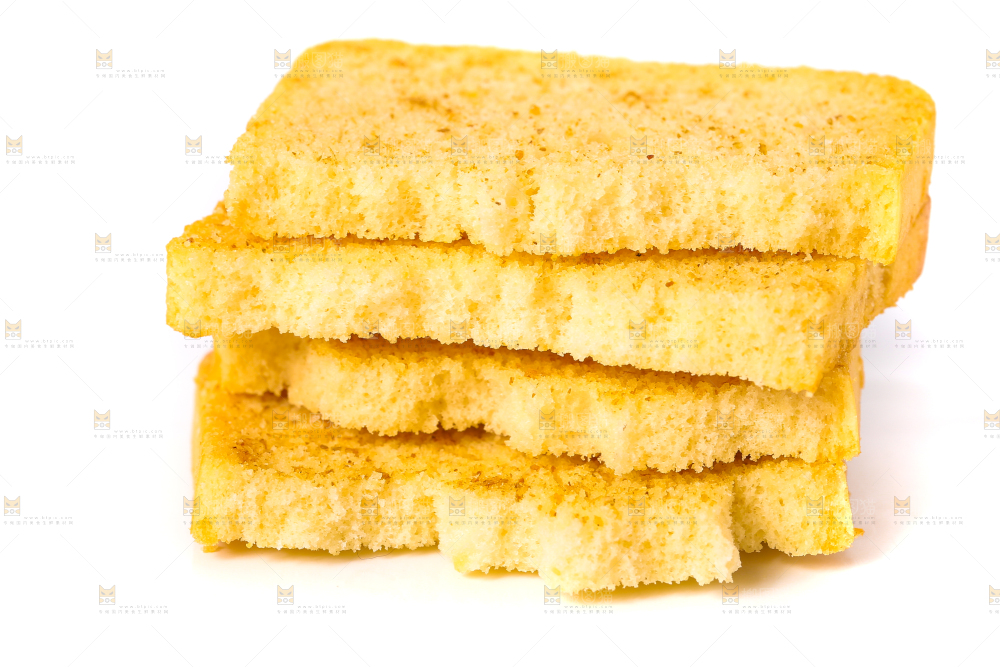 白底上放着原味烤馍
