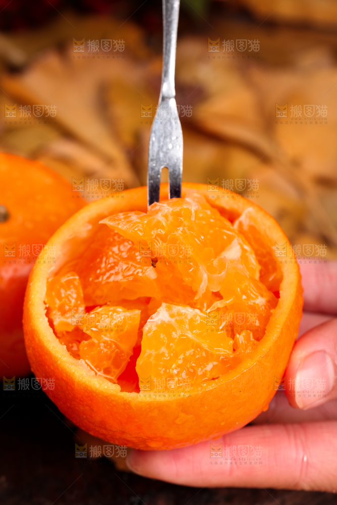 深底上武鸣沃柑果肉