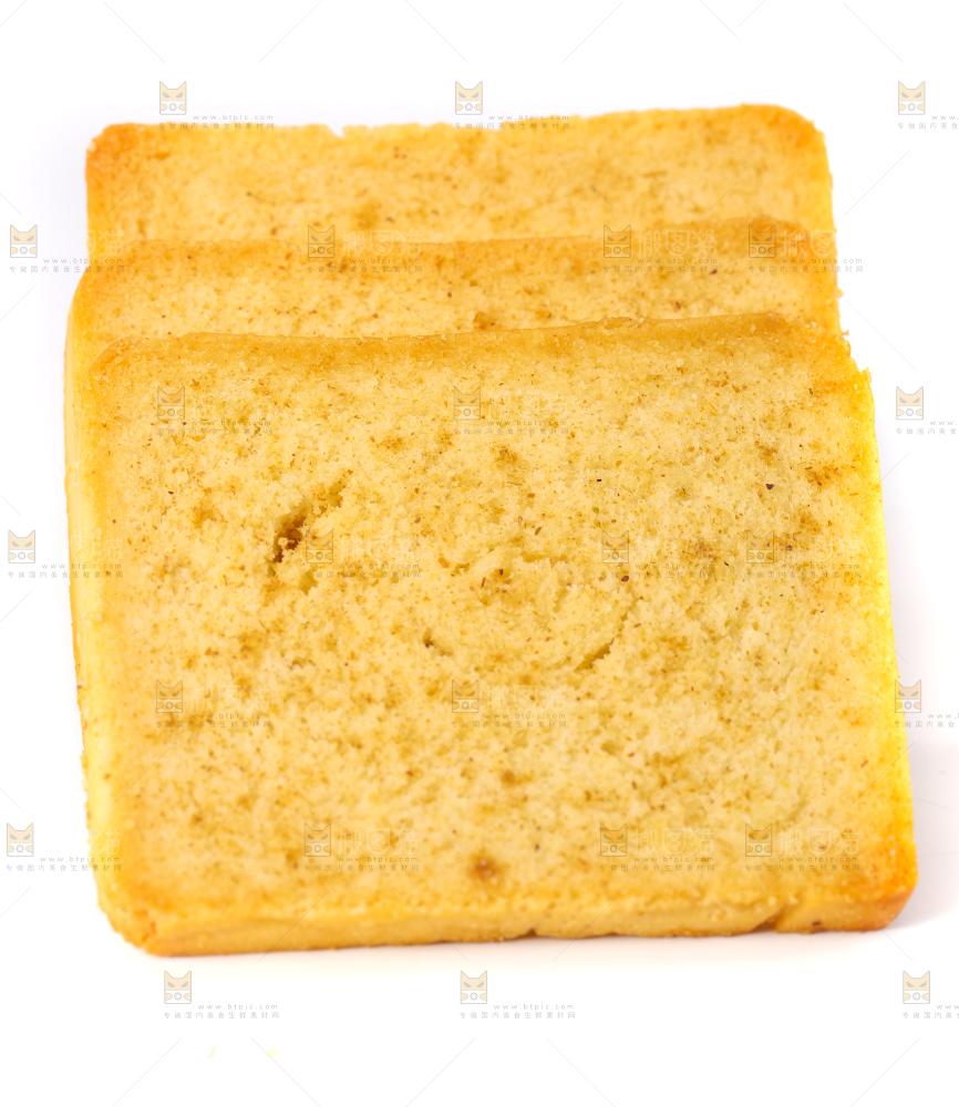 白底上放着原味烤馍