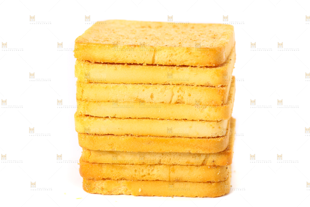 白底上放着原味烤馍