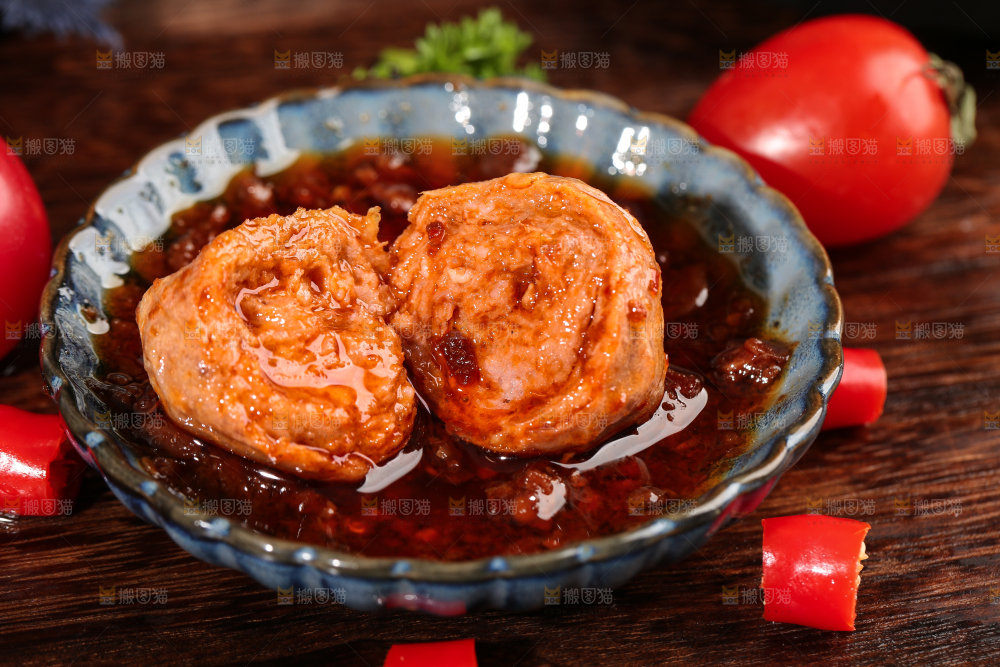 牛肉丸蘸汁