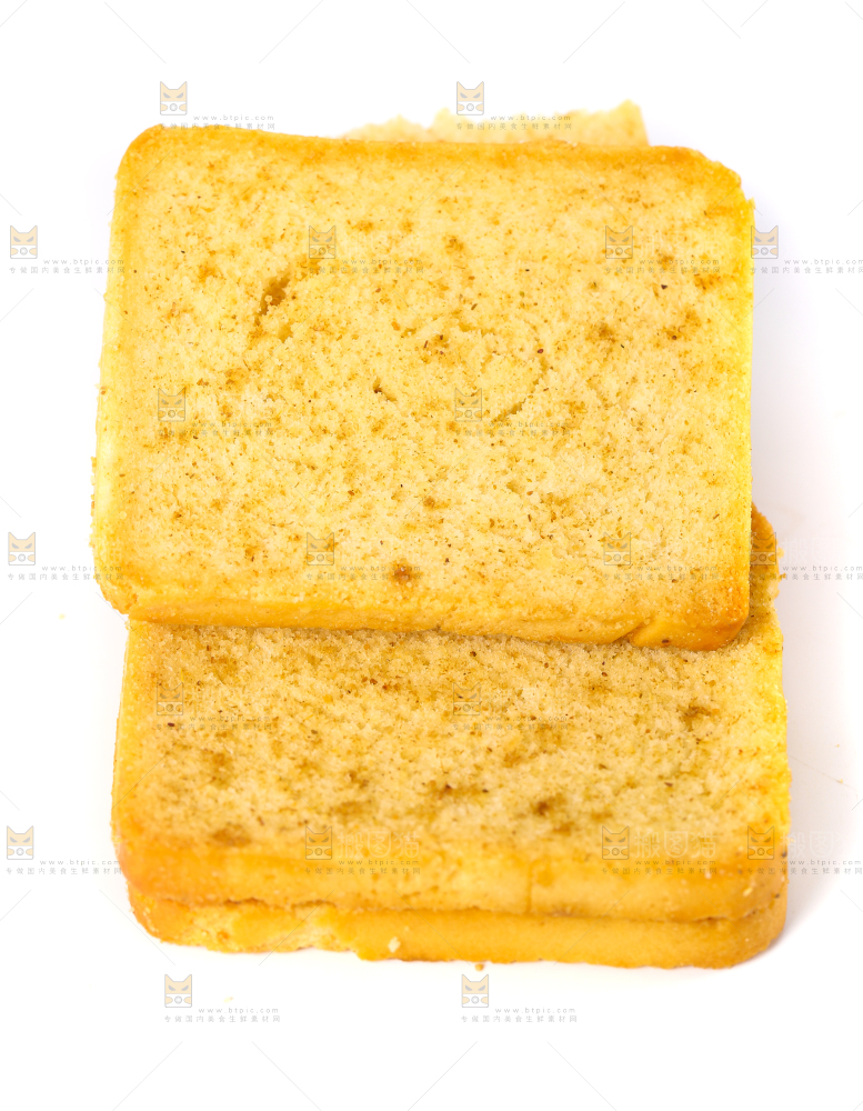 白底上放着原味烤馍