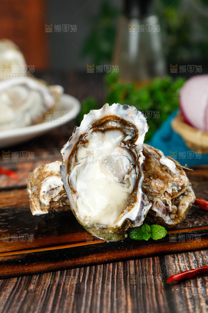 木底上的生蚝