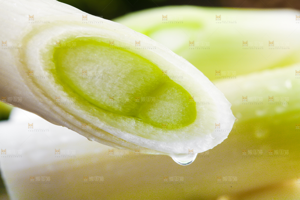 深底上的大葱