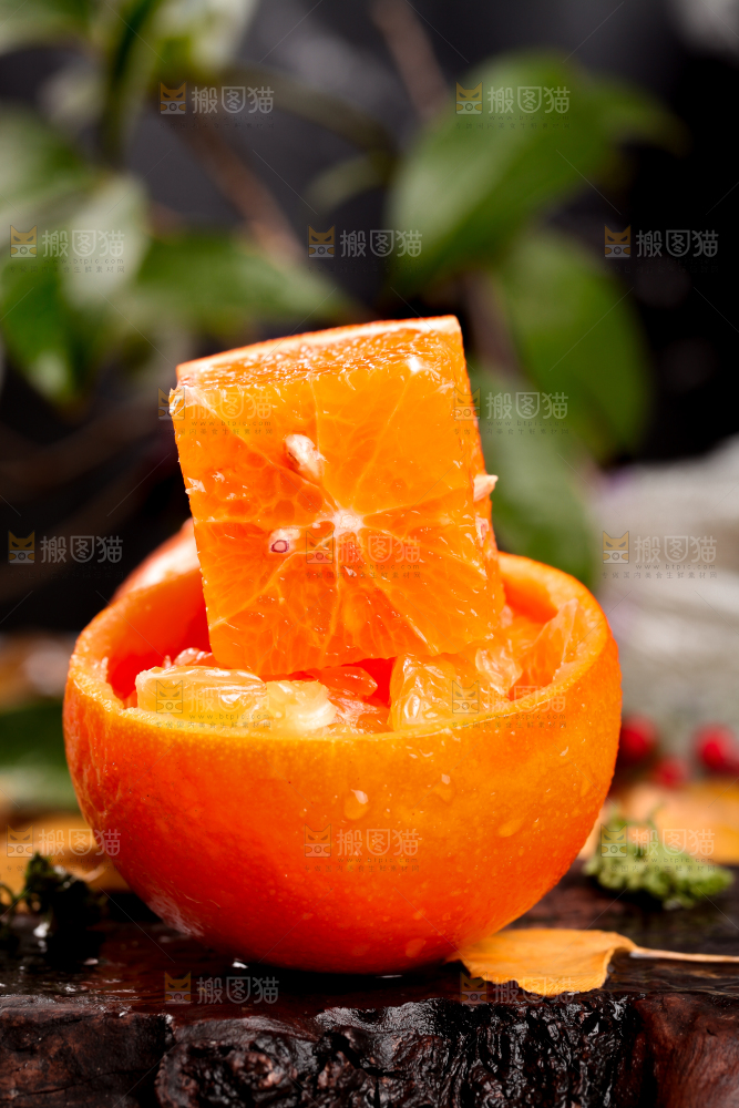 深底上武鸣沃柑果肉