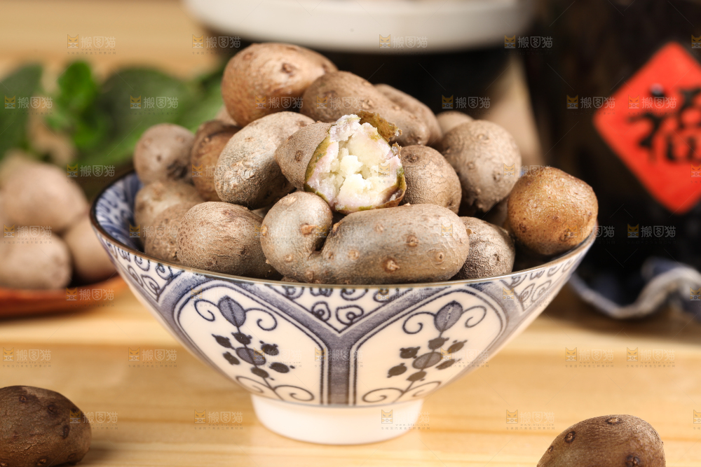 碗里放着小山药