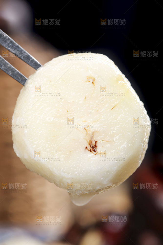 叉子上叉着农家马蹄