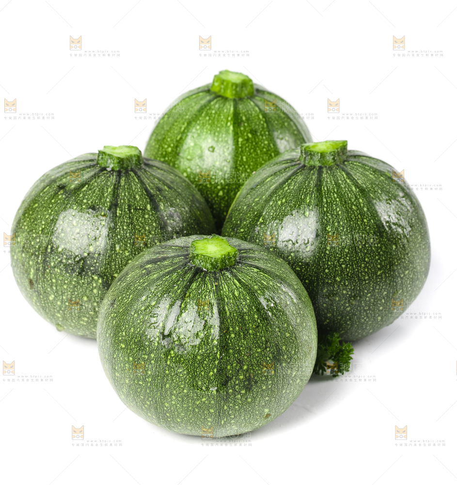 白底上摆放着南瓜仔