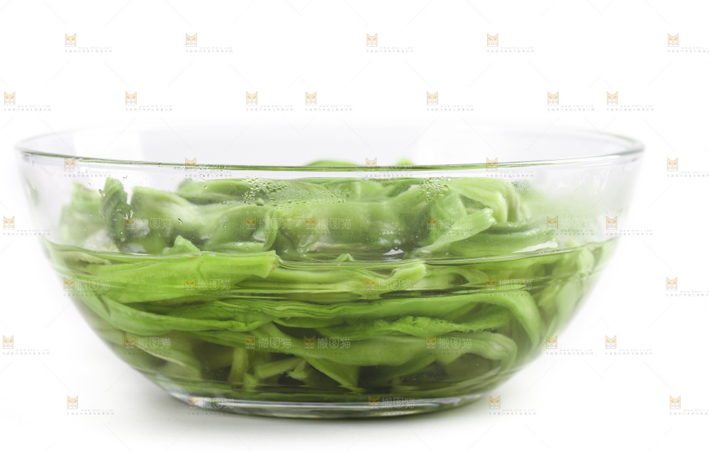 碗里装着涡阳贡菜
