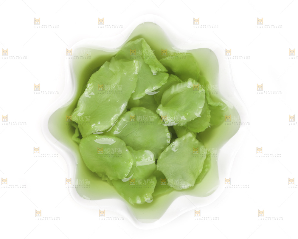 碗里泡着莴笋干